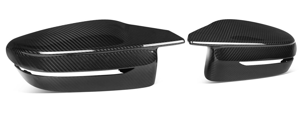 BMW G SERIES REPLACEMENT M WING MIRROR COVERS IN PRE PREG CARBON FIBRE (G80/G81/G82/G83/G87/G42)-carbonizeduk