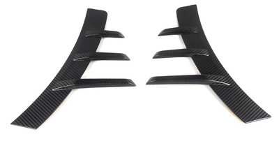 BMW M2 G87 PERFORMANCE STYLE REAR SIDE FENDER TRIMS IN PRE PREG GLOSS CARBON FIBRE (G87)-carbonizeduk