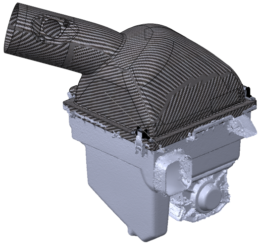 Forge motorsport Toyota Yaris GR and Corolla GR Upper Airbox Induction Kit-carbonizeduk