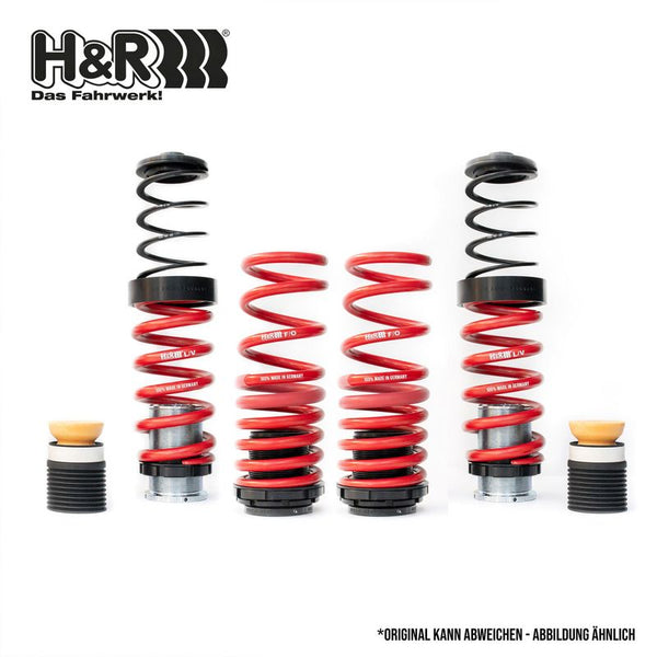 F10 M5 F06 Height Adjustable Spring Kit f10 F06 2011-2016 H&R ...