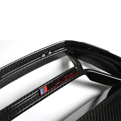 BMW M3 CSL Gloss Black Front Grille Badge - Precision Fit for CSL Style Grilles-carbonizeduk