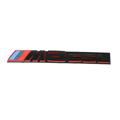 BMW M3 CSL Gloss Black Front Grille Badge - Precision Fit for CSL Style Grilles-carbonizeduk