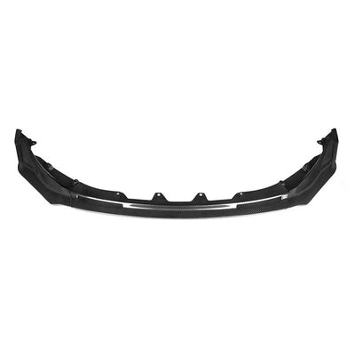 BMW M3/M4 G80/G82 DRY CARBON FIBER V STYLE FRONT LIP-carbonizeduk