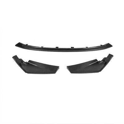 BMW M3/M4 G80/G82 DRY CARBON FIBER CSL THREE-STAGE FRONT LIP 2021+-Automotive > Parts & Accessories > Car & Truck Parts > Exterior > Spoilers & Wings-carbonizeduk