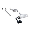 Milltek Downpipe-back Exhaust Audi Coupe UR Quattro 20v Turbo 89-91-Exhaust System-carbonizeduk