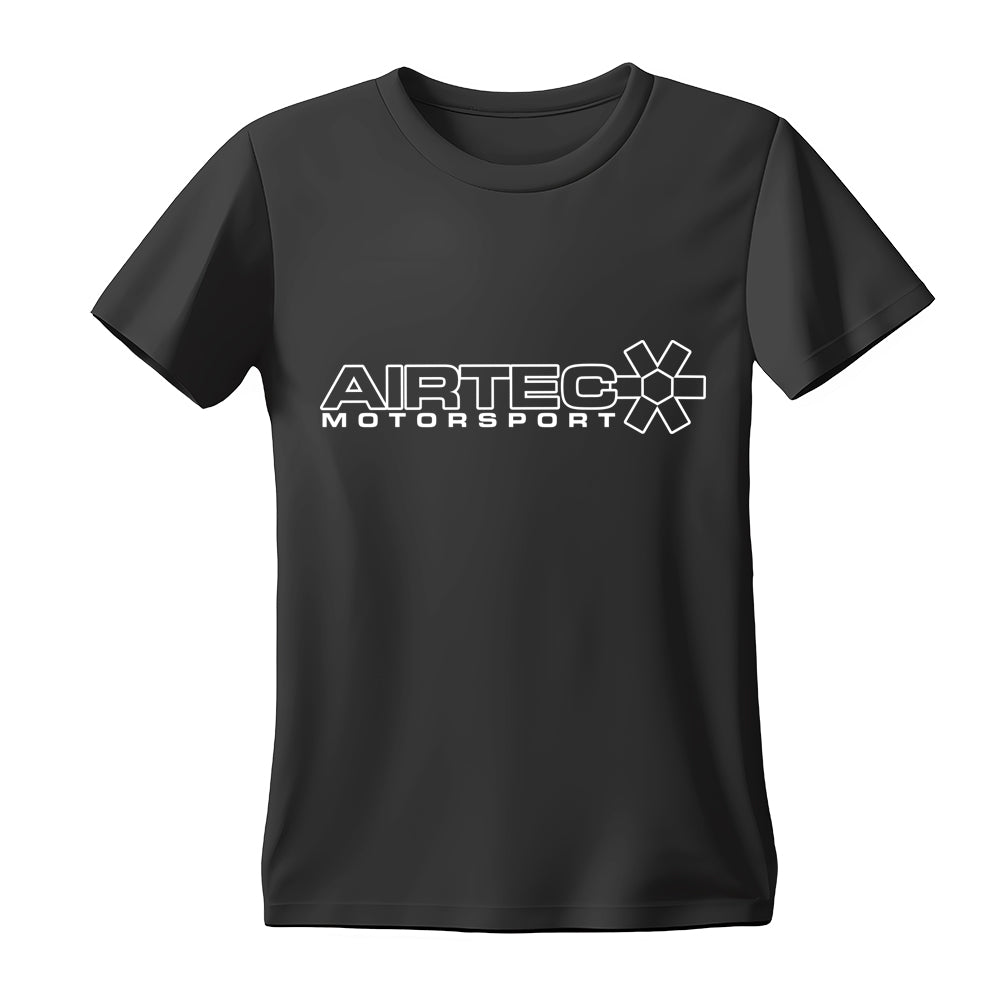 AIRTEC Motorsport Outline T-Shirt - Black-0-carbonizeduk