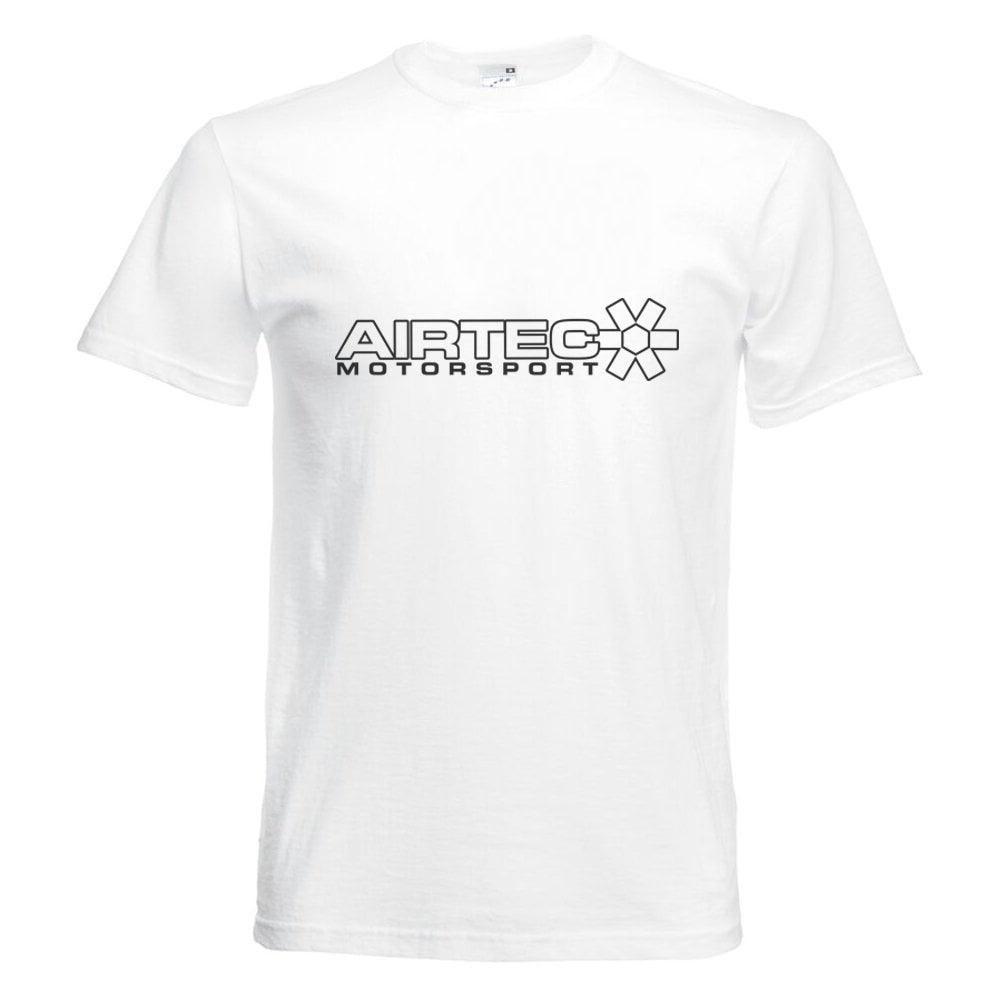 AIRTEC Motorsport Outline T-Shirt - White-0-carbonizeduk