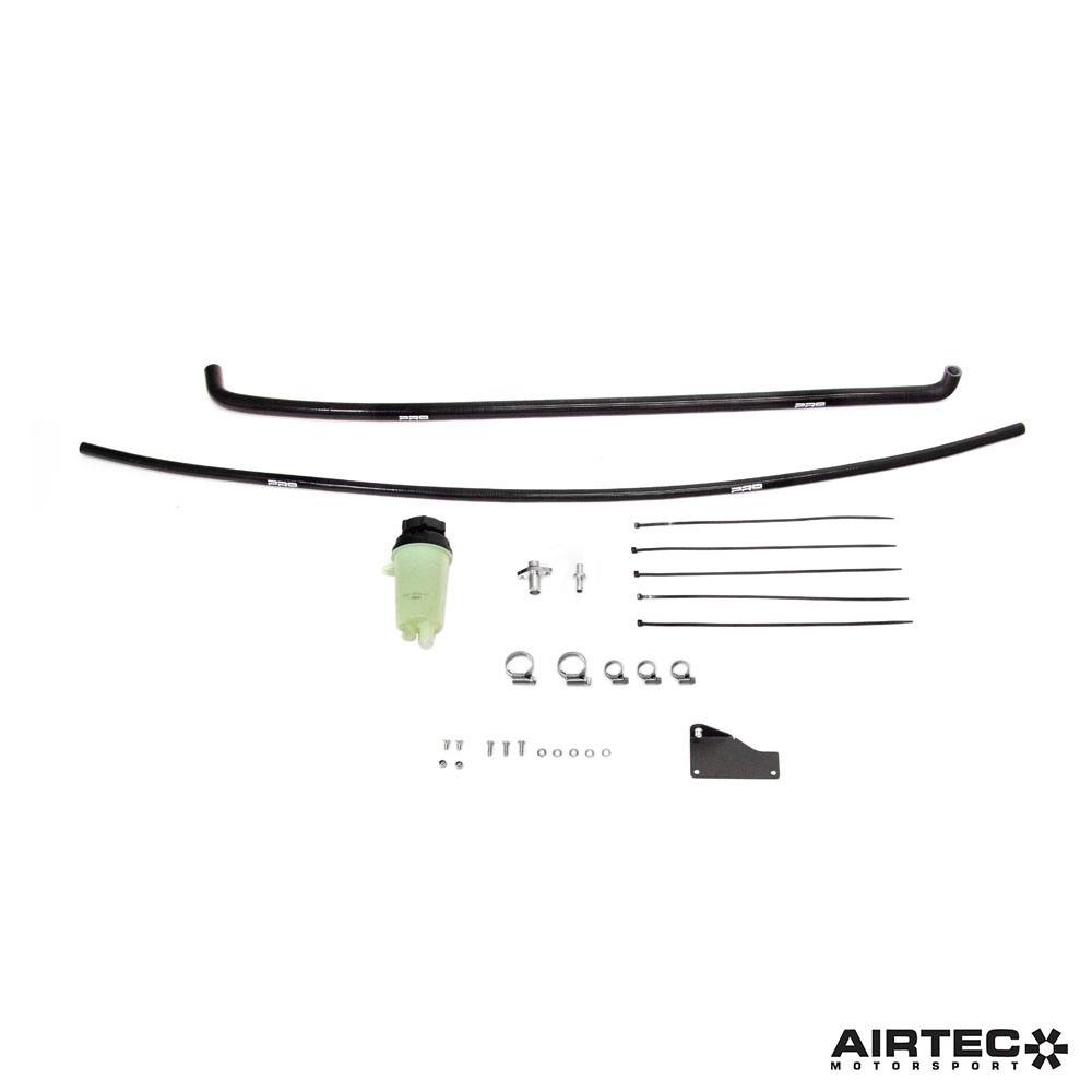 Pro Hoses Power Steering Reservoir Relocation Kit for Fiesta ST150-Ford-Airtec-carbonizeduk