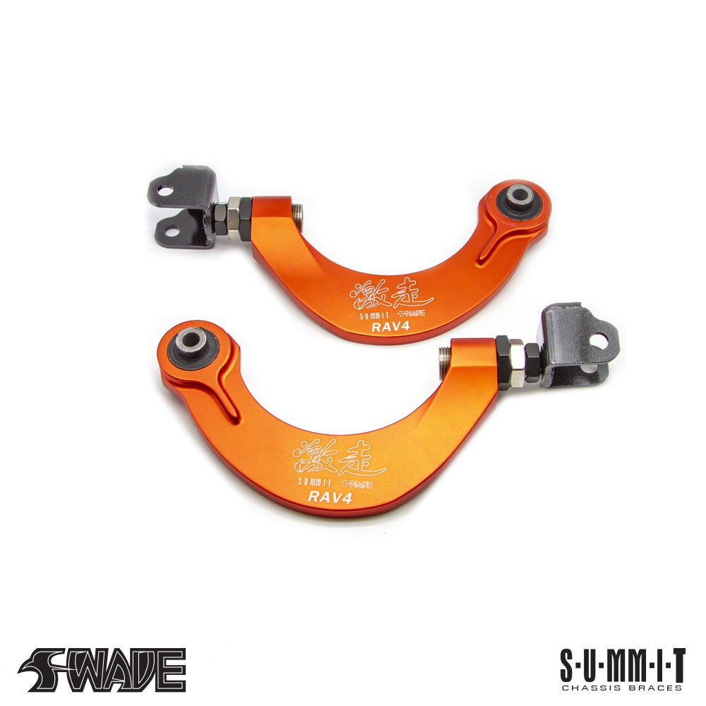 SUMMIT & SWAVE Ajustable Alloy Rear Camber Control Kit-Toyota-Airtec-carbonizeduk