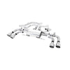 Milltek Front Pipe-back Exhaust Alfa Romeo Giulia Quadrifoglio 2.9 V6 Bi-Turbo (Non OPF/GPF Models) 17-25-Exhaust System-carbonizeduk