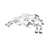 Milltek Cat Back Exhaust Alfa Romeo Giulia Quadrifoglio 2.9 V6 Bi-Turbo (Non OPF/GPF Models) 17-25-Exhaust System-carbonizeduk