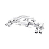 Milltek Front Pipe-back Exhaust Alfa Romeo Giulia Quadrifoglio 2.9 V6 Bi-Turbo (Non OPF/GPF Models) 17-25-Exhaust System-carbonizeduk