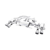 Milltek Front Pipe-back Exhaust Alfa Romeo Giulia Quadrifoglio 2.9 V6 Bi-Turbo (Non OPF/GPF Models) 17-25-Exhaust System-carbonizeduk