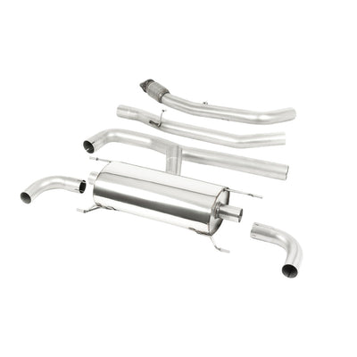 Milltek Cat Back Exhaust Alfa Romeo Giulia 2.0T Veloce (Non Q4 Models and Non OPF/GPF Models) 17-25-Exhaust System-carbonizeduk