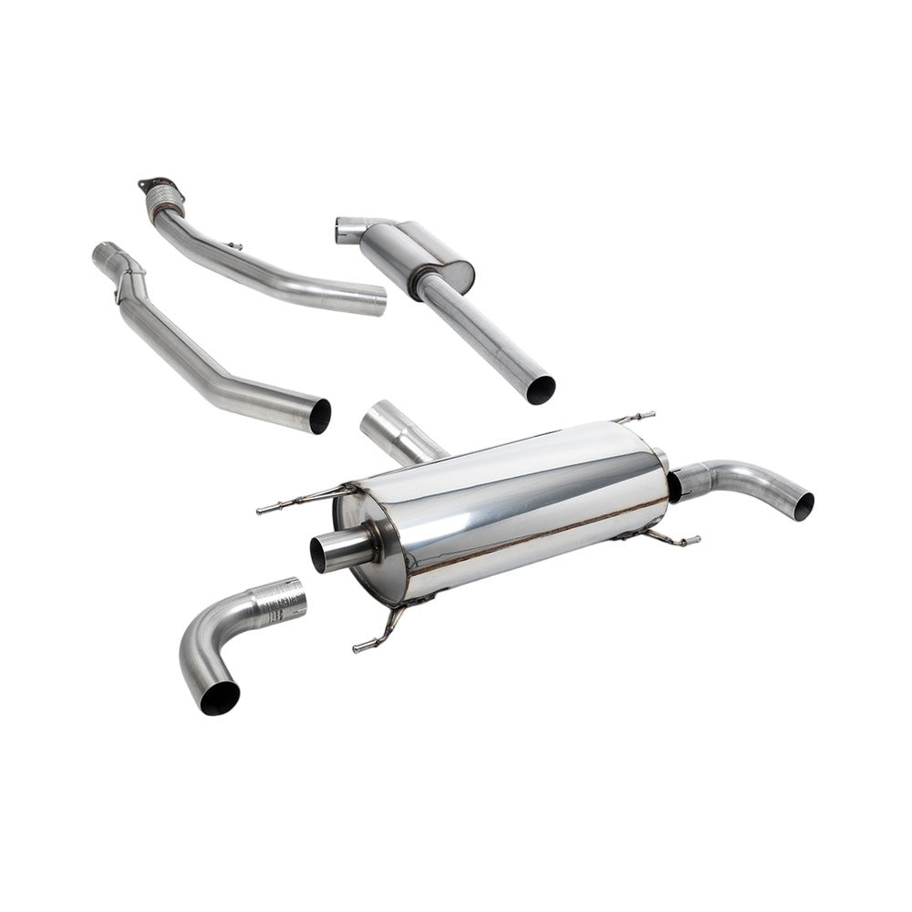 Milltek Cat Back Exhaust Alfa Romeo Giulia 2.0T Veloce (Non Q4 Models and Non OPF/GPF Models) 17-25-Exhaust System-carbonizeduk