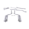 Milltek Cat Back Exhaust Audi S4 4.2 V8 Quattro B6 Saloon / Sedan, Avant, and Cabriolet 03-05-Exhaust System-carbonizeduk