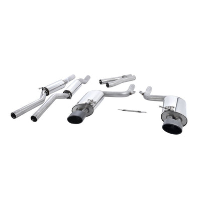 Milltek Cat Back Exhaust Audi RS4 B7 4.2 V8 Saloon, Avant and Cabriolet 06-08-Exhaust System-carbonizeduk