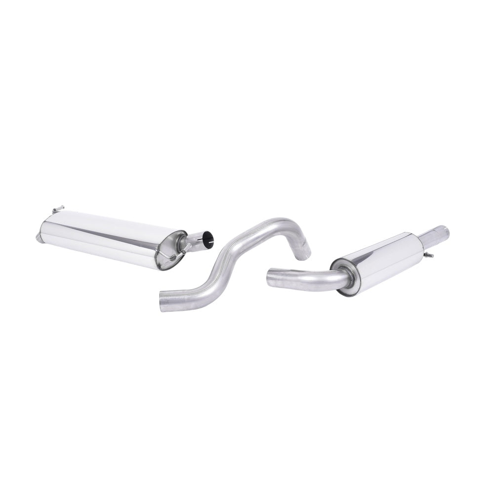 Milltek Cat Back Exhaust Audi A3 1.9 TDI 90 / 100 / 110 / 130 BHP 96-04-Exhaust System-carbonizeduk