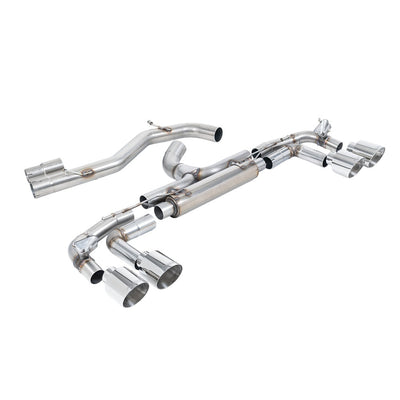 Milltek Particulate Filter-back Exhaust Audi S3 2.0 TFSi Quattro Sportback 310PS 8Y (OPF/GPF Models Only) 20-25-Exhaust System-carbonizeduk