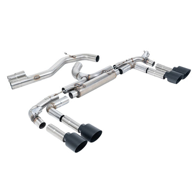 Milltek Cat Back Exhaust Audi S3 2.0 TFSi Quattro Saloon / Sedan 310PS 8Y (North American / Non-OPF Models Only) 22-25-Exhaust System-carbonizeduk