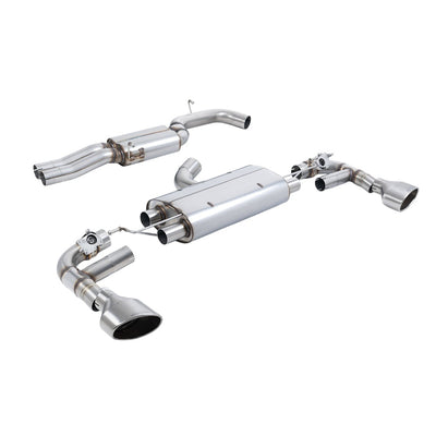 Milltek Particulate Filter-back Exhaust Audi TT Mk3 TTRS 2.5TFSi Quattro (OPF/GPF Models) 19-25-Exhaust System-carbonizeduk