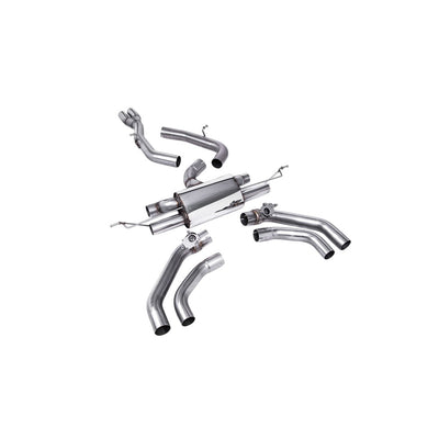 Milltek Particulate Filter-back Exhaust Audi RSQ3 2.5T Sportback and SUV (OPF/GPF Equipped Models Only) 20-25-Exhaust System-carbonizeduk
