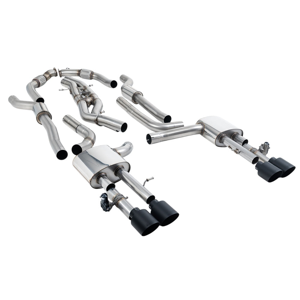 Milltek Cat Back Exhaust Audi S8 D5 4.0 TFSi V8 Saloon / Sedan Long Wheel Base (Non OPF/GPF US/ROW Models) 20-25-Exhaust System-carbonizeduk