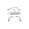 Milltek Cat Back Exhaust Audi TT Mk2 2.0 TFSi 2WD 06-11-Exhaust System-carbonizeduk