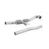 Milltek Cast Downpipe with Race Cat Exhaust Seat Leon Cupra K1 07-09-Manifolds, Decats & Sports Cats-carbonizeduk