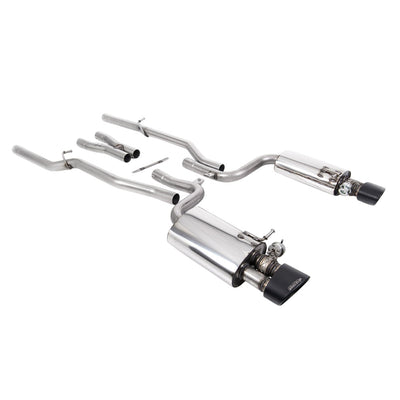 Milltek Cat Back Exhaust Audi RS4 B7 4.2 V8 Saloon, Avant and Cabriolet 06-08-Exhaust System-carbonizeduk