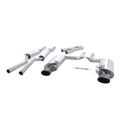 Milltek Cat Back Exhaust Audi RS4 B7 4.2 V8 Saloon, Avant and Cabriolet 06-08-Exhaust System-carbonizeduk