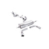 Milltek Cat Back Exhaust Audi TT Mk2 3.2 Quattro 06-10-Exhaust System-carbonizeduk