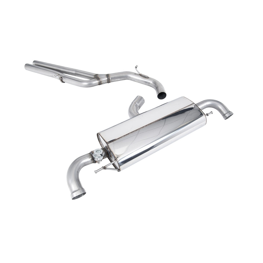 Milltek Cat Back Exhaust Audi TT Mk2 TT RS Roadster 2.5 TFSi Quattro 09-14-Exhaust System-carbonizeduk