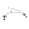 Milltek Cat Back Exhaust Audi A4 3.0 TDi B8 Quattro Saloon and Avant 08-11-Exhaust System-carbonizeduk