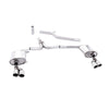 Milltek Cat Back Exhaust Audi A4 3.0 TDi B8 Quattro Saloon and Avant 08-11-Exhaust System-carbonizeduk