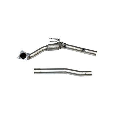 Milltek Large-bore Downpipe and De-cat Exhaust Volkswagen Golf Mk5 GTi 2.0T FSI 04-09-Manifolds, Decats & Sports Cats-carbonizeduk