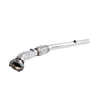 Milltek Large-bore Downpipe and De-cat Exhaust Skoda Octavia RS 1.8T 180 and 1.8T 150 98-06-Manifolds, Decats & Sports Cats-carbonizeduk
