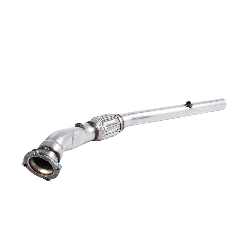 Milltek Large-bore Downpipe and De-cat Exhaust Skoda Octavia RS 1.8T 180 and 1.8T 150 98-06-Manifolds, Decats & Sports Cats-carbonizeduk