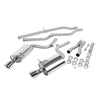 Milltek Cat Back Exhaust Audi S4 4.2 V8 Quattro B6 Saloon / Sedan, Avant, and Cabriolet 03-05-Exhaust System-carbonizeduk