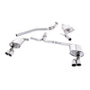 Milltek Cat Back Exhaust Audi A5 Coupe S-Line 2.0 TFSi 2WD and Quattro S-Tronic 08-25-Exhaust System-carbonizeduk