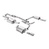 Milltek Cat Back Exhaust Audi A5 Sportback 2.0 TFSi 2WD and Quattro Multitronic / S-Tronic 09-12-Exhaust System-carbonizeduk
