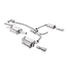 Milltek Cat Back Exhaust Audi A5 Sportback 2.0 TFSi 2WD and Quattro Manual 09-25-Exhaust System-carbonizeduk