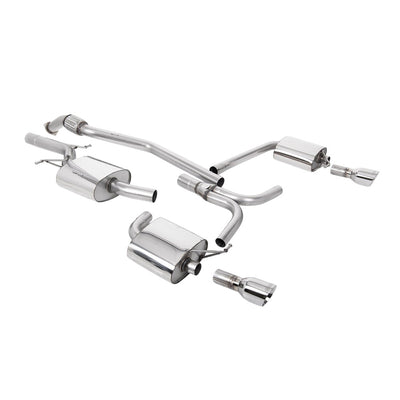 Milltek Cat Back Exhaust Audi A5 Sportback 2.0 TFSi 2WD and Quattro Manual 09-25-Exhaust System-carbonizeduk