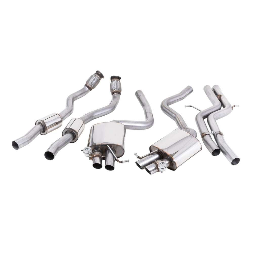 Milltek Cat Back Exhaust Audi RS5 B8 Coupe 10-15-Exhaust System-carbonizeduk