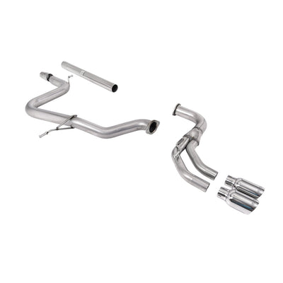 Milltek Cat Back Exhaust Audi A3 2.0 TDI 184PS MQB 2WD (3-Door and Sportback Models) 13-20-Exhaust System-carbonizeduk