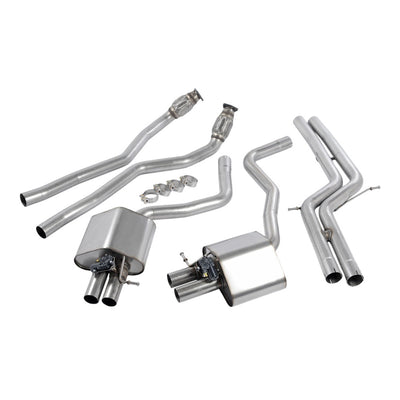 Milltek Cat Back Exhaust Audi RS6 C7 4.0 TFSi biturbo Quattro inc Performance Edition 13-18-Exhaust System-carbonizeduk