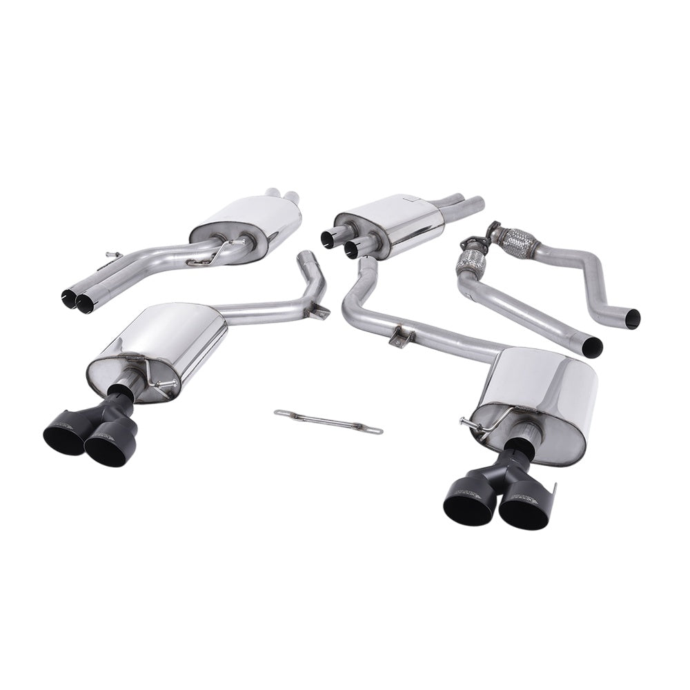 Milltek Cat Back Exhaust Audi S5 3.0 TFSi B8.5 Sportback 12-16-Exhaust System-carbonizeduk