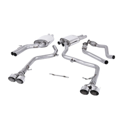 Milltek Cat Back Exhaust Audi S5 3.0 TFSi B8.5 Sportback 12-16-Exhaust System-carbonizeduk