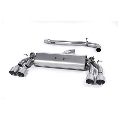 Milltek Audi S3 2.0 TFSI quattro 3-Door 8V/8V.2 (Non-GPF Equipped Models Only) 2013-2018 Cat-back Exhaust-Exhaust System-carbonizeduk