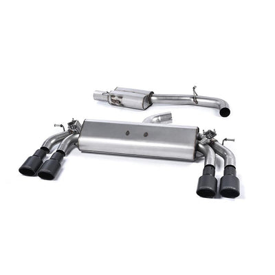 Milltek Audi S3 2.0 TFSI quattro 3-Door 8V/8V.2 (Non-GPF Equipped Models Only) 2013-2018 Cat-back Exhaust-Exhaust System-carbonizeduk